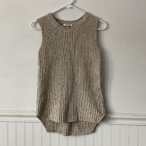 Madewell sleeveless sweater top